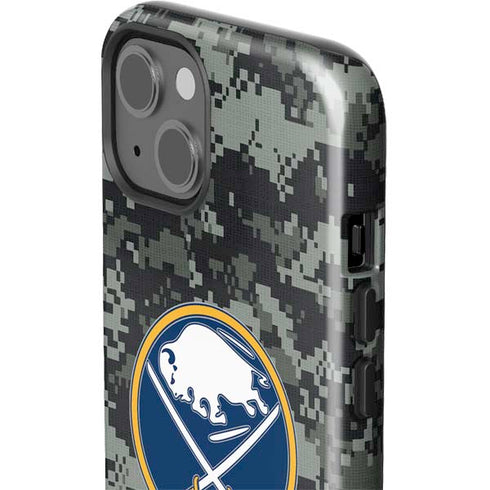 NHL Buffalo Sabres Camo iPhone 15 Impact Case